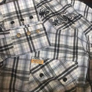 Embroidered Western Shirt